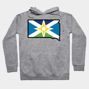 Aberdeen Flag in South Dakota Hoodie